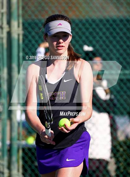 Thumbnail 1 in Monte Vista vs Oakland Tech (CIF NorCal Regional Team Tennis Championships) photogallery.