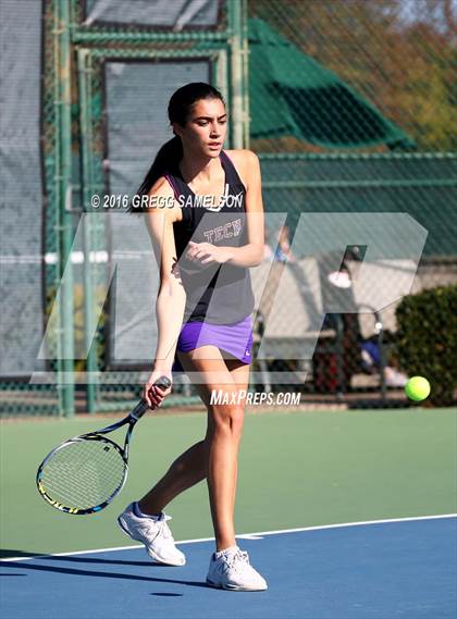 Thumbnail 3 in Monte Vista vs Oakland Tech (CIF NorCal Regional Team Tennis Championships) photogallery.