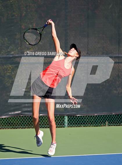 Thumbnail 3 in Monte Vista vs Oakland Tech (CIF NorCal Regional Team Tennis Championships) photogallery.