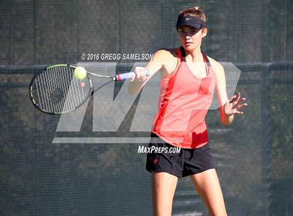 Thumbnail 3 in Monte Vista vs Oakland Tech (CIF NorCal Regional Team Tennis Championships) photogallery.