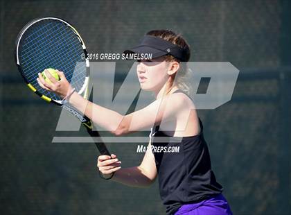 Thumbnail 3 in Monte Vista vs Oakland Tech (CIF NorCal Regional Team Tennis Championships) photogallery.
