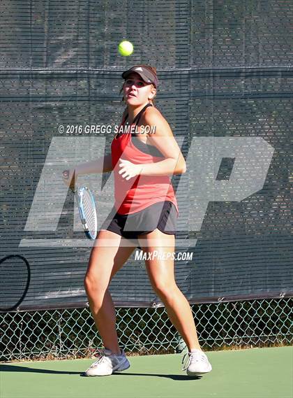 Thumbnail 2 in Monte Vista vs Oakland Tech (CIF NorCal Regional Team Tennis Championships) photogallery.