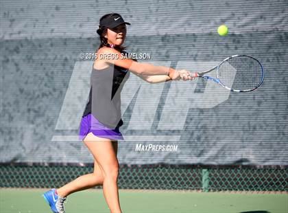 Thumbnail 2 in Monte Vista vs Oakland Tech (CIF NorCal Regional Team Tennis Championships) photogallery.