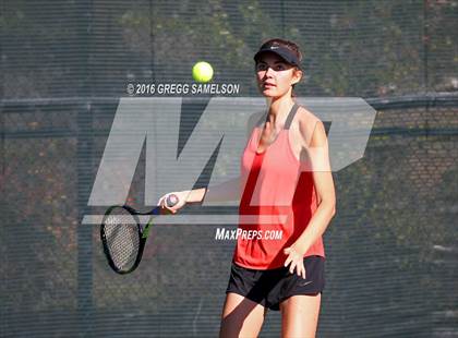 Thumbnail 3 in Monte Vista vs Oakland Tech (CIF NorCal Regional Team Tennis Championships) photogallery.