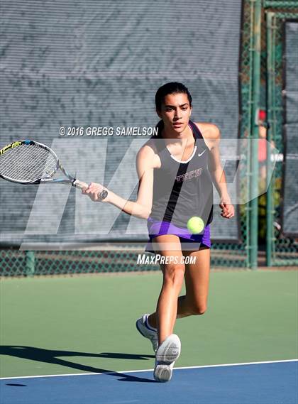 Thumbnail 3 in Monte Vista vs Oakland Tech (CIF NorCal Regional Team Tennis Championships) photogallery.