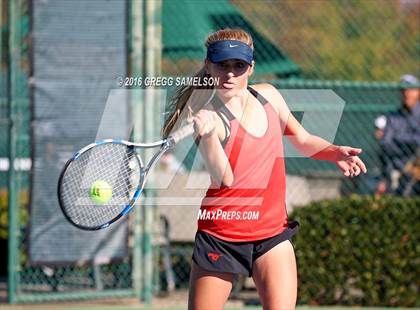 Thumbnail 3 in Monte Vista vs Oakland Tech (CIF NorCal Regional Team Tennis Championships) photogallery.