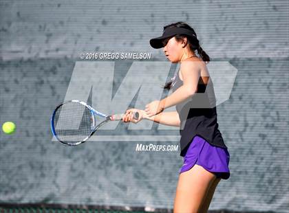 Thumbnail 2 in Monte Vista vs Oakland Tech (CIF NorCal Regional Team Tennis Championships) photogallery.