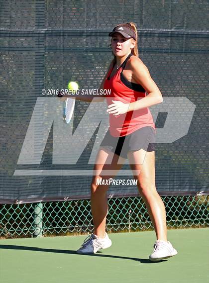 Thumbnail 3 in Monte Vista vs Oakland Tech (CIF NorCal Regional Team Tennis Championships) photogallery.