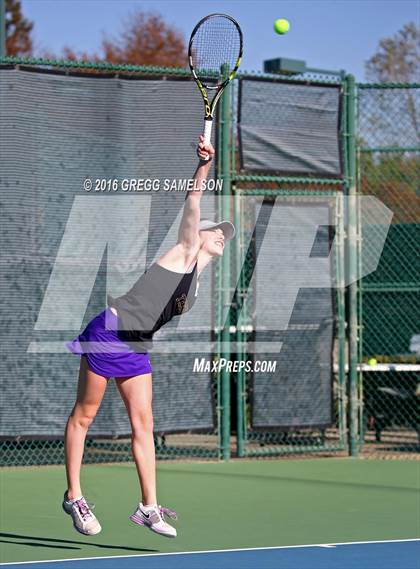 Thumbnail 3 in Monte Vista vs Oakland Tech (CIF NorCal Regional Team Tennis Championships) photogallery.