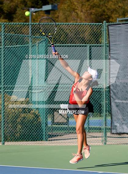 Thumbnail 1 in Monte Vista vs Oakland Tech (CIF NorCal Regional Team Tennis Championships) photogallery.