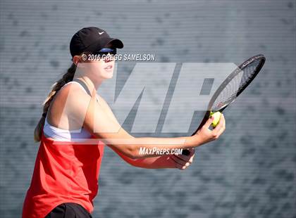 Thumbnail 2 in Monte Vista vs Oakland Tech (CIF NorCal Regional Team Tennis Championships) photogallery.