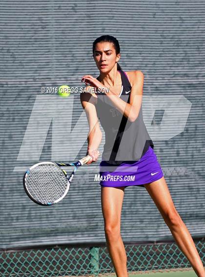 Thumbnail 2 in Monte Vista vs Oakland Tech (CIF NorCal Regional Team Tennis Championships) photogallery.