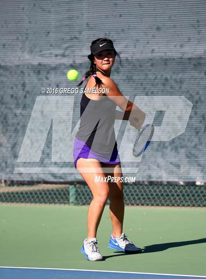 Thumbnail 1 in Monte Vista vs Oakland Tech (CIF NorCal Regional Team Tennis Championships) photogallery.