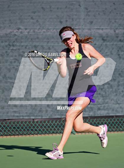 Thumbnail 1 in Monte Vista vs Oakland Tech (CIF NorCal Regional Team Tennis Championships) photogallery.