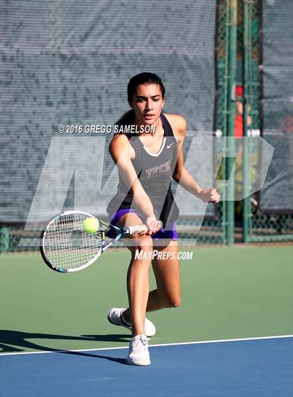 Thumbnail 1 in Monte Vista vs Oakland Tech (CIF NorCal Regional Team Tennis Championships) photogallery.