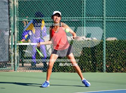 Thumbnail 3 in Monte Vista vs Oakland Tech (CIF NorCal Regional Team Tennis Championships) photogallery.