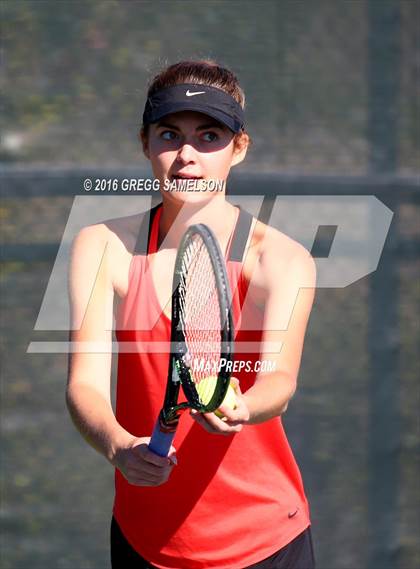 Thumbnail 3 in Monte Vista vs Oakland Tech (CIF NorCal Regional Team Tennis Championships) photogallery.