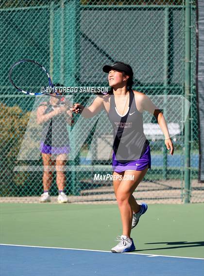 Thumbnail 3 in Monte Vista vs Oakland Tech (CIF NorCal Regional Team Tennis Championships) photogallery.