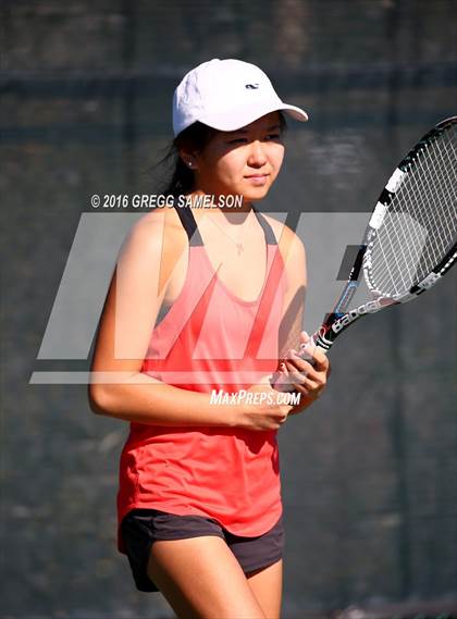 Thumbnail 3 in Monte Vista vs Oakland Tech (CIF NorCal Regional Team Tennis Championships) photogallery.