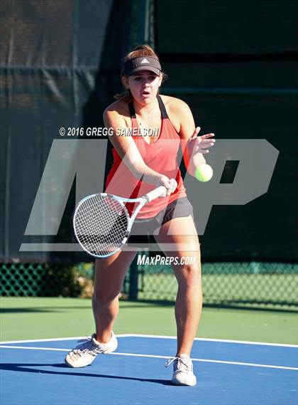 Thumbnail 1 in Monte Vista vs Oakland Tech (CIF NorCal Regional Team Tennis Championships) photogallery.