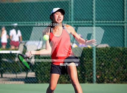 Thumbnail 2 in Monte Vista vs Oakland Tech (CIF NorCal Regional Team Tennis Championships) photogallery.