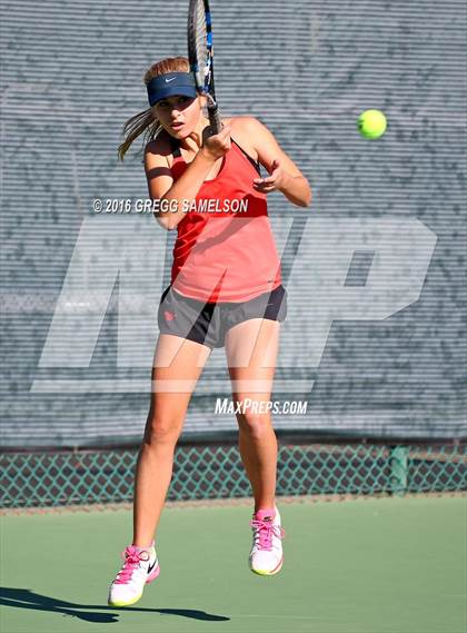 Thumbnail 1 in Monte Vista vs Oakland Tech (CIF NorCal Regional Team Tennis Championships) photogallery.
