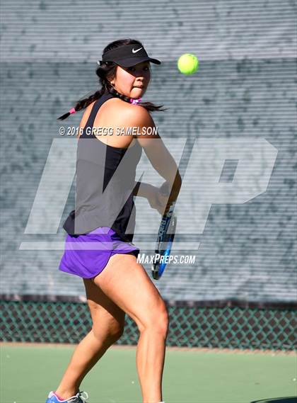 Thumbnail 1 in Monte Vista vs Oakland Tech (CIF NorCal Regional Team Tennis Championships) photogallery.
