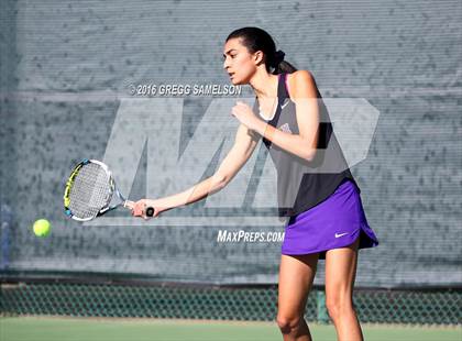 Thumbnail 2 in Monte Vista vs Oakland Tech (CIF NorCal Regional Team Tennis Championships) photogallery.