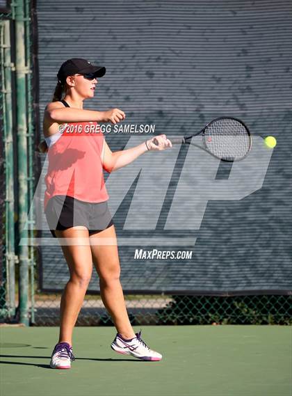 Thumbnail 1 in Monte Vista vs Oakland Tech (CIF NorCal Regional Team Tennis Championships) photogallery.