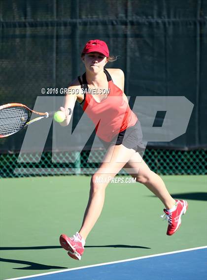 Thumbnail 1 in Monte Vista vs Oakland Tech (CIF NorCal Regional Team Tennis Championships) photogallery.