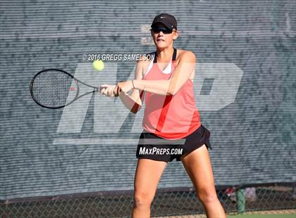 Thumbnail 2 in Monte Vista vs Oakland Tech (CIF NorCal Regional Team Tennis Championships) photogallery.