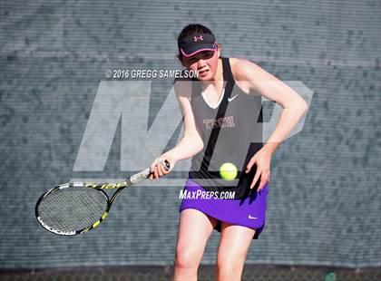 Thumbnail 3 in Monte Vista vs Oakland Tech (CIF NorCal Regional Team Tennis Championships) photogallery.
