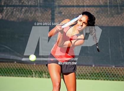 Thumbnail 2 in Monte Vista vs Oakland Tech (CIF NorCal Regional Team Tennis Championships) photogallery.