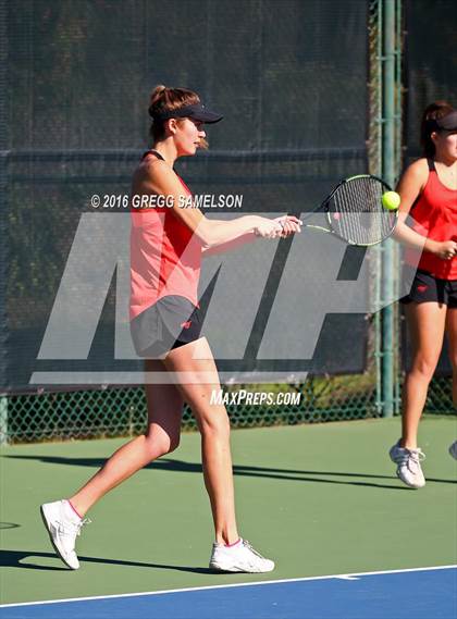 Thumbnail 3 in Monte Vista vs Oakland Tech (CIF NorCal Regional Team Tennis Championships) photogallery.