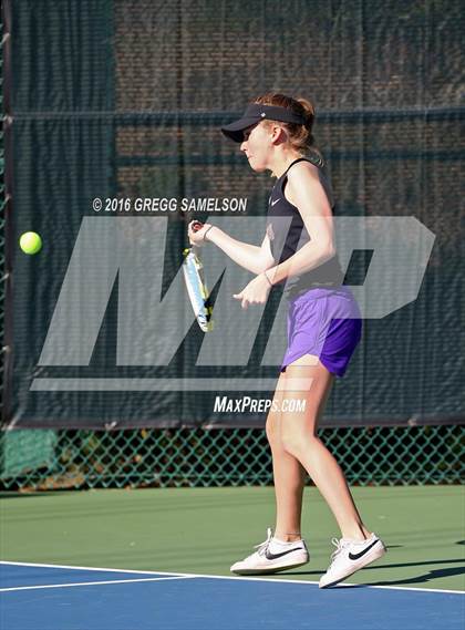 Thumbnail 2 in Monte Vista vs Oakland Tech (CIF NorCal Regional Team Tennis Championships) photogallery.