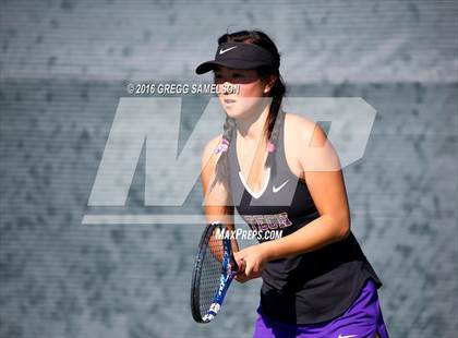 Thumbnail 3 in Monte Vista vs Oakland Tech (CIF NorCal Regional Team Tennis Championships) photogallery.