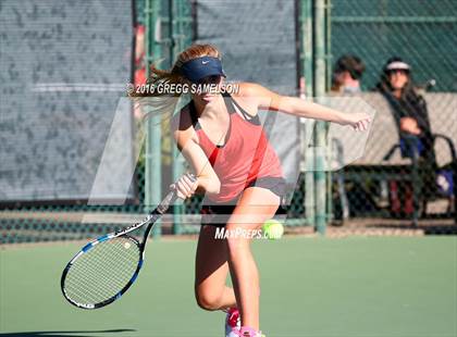 Thumbnail 2 in Monte Vista vs Oakland Tech (CIF NorCal Regional Team Tennis Championships) photogallery.