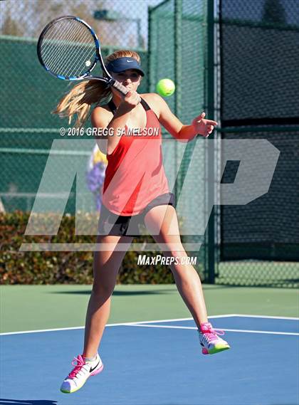 Thumbnail 3 in Monte Vista vs Oakland Tech (CIF NorCal Regional Team Tennis Championships) photogallery.
