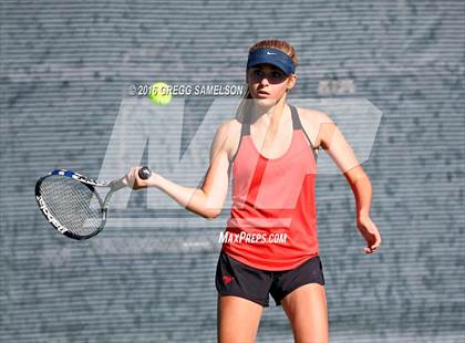 Thumbnail 3 in Monte Vista vs Oakland Tech (CIF NorCal Regional Team Tennis Championships) photogallery.
