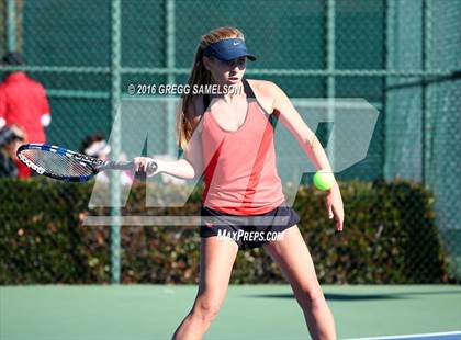 Thumbnail 2 in Monte Vista vs Oakland Tech (CIF NorCal Regional Team Tennis Championships) photogallery.