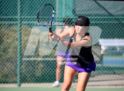 Thumbnail 2 in Monte Vista vs Oakland Tech (CIF NorCal Regional Team Tennis Championships) photogallery.