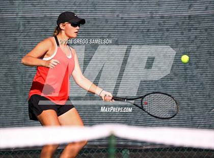 Thumbnail 3 in Monte Vista vs Oakland Tech (CIF NorCal Regional Team Tennis Championships) photogallery.