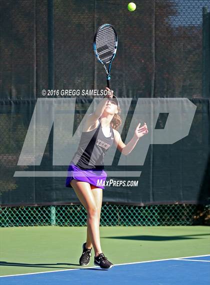 Thumbnail 3 in Monte Vista vs Oakland Tech (CIF NorCal Regional Team Tennis Championships) photogallery.