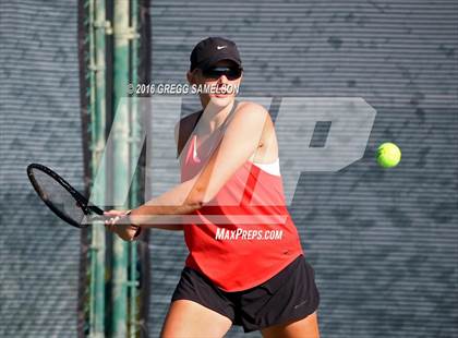 Thumbnail 3 in Monte Vista vs Oakland Tech (CIF NorCal Regional Team Tennis Championships) photogallery.