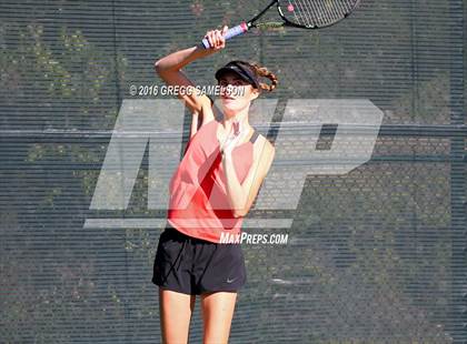 Thumbnail 3 in Monte Vista vs Oakland Tech (CIF NorCal Regional Team Tennis Championships) photogallery.