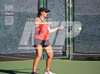 Thumbnail 3 in Monte Vista vs Oakland Tech (CIF NorCal Regional Team Tennis Championships) photogallery.