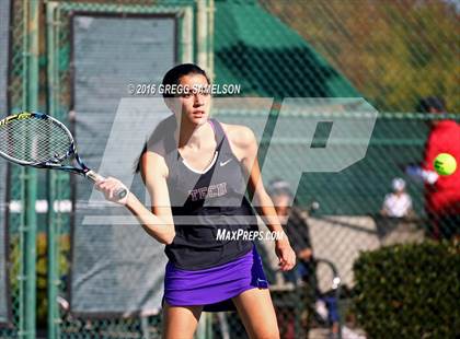 Thumbnail 2 in Monte Vista vs Oakland Tech (CIF NorCal Regional Team Tennis Championships) photogallery.