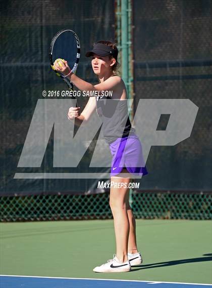 Thumbnail 3 in Monte Vista vs Oakland Tech (CIF NorCal Regional Team Tennis Championships) photogallery.