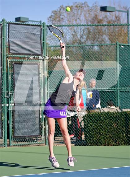 Thumbnail 2 in Monte Vista vs Oakland Tech (CIF NorCal Regional Team Tennis Championships) photogallery.