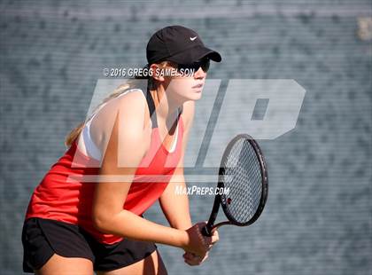Thumbnail 2 in Monte Vista vs Oakland Tech (CIF NorCal Regional Team Tennis Championships) photogallery.